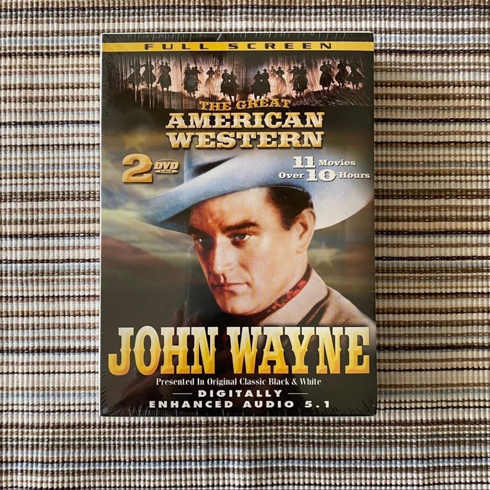 The Great American Western John Wayne DVDs